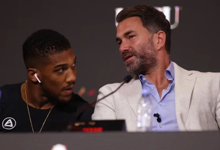Eddie Hearn Reveals Plans for Anthony Joshua’s Next Fight After Eddie Hearn Anthony Joshua