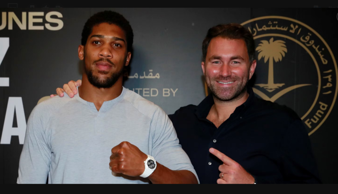 Eddie Hearn Anthony Joshua