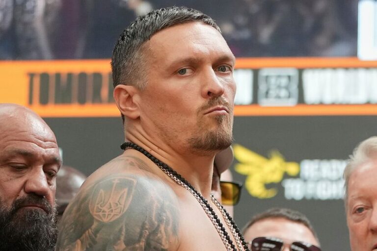 Oleksandr Usyk hit with major demand from boxing persona Oleksandr Usyk