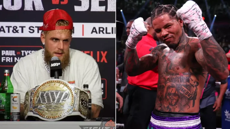 Jake Paul mocks Gervonta Davis as rival spars with towering heavyweight for fight Jake Paul Gervonta Davis