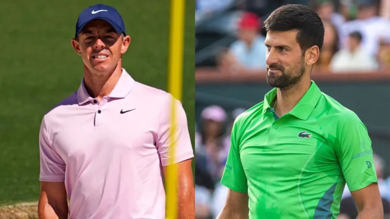 Rory McIlroy Novak Djokovic