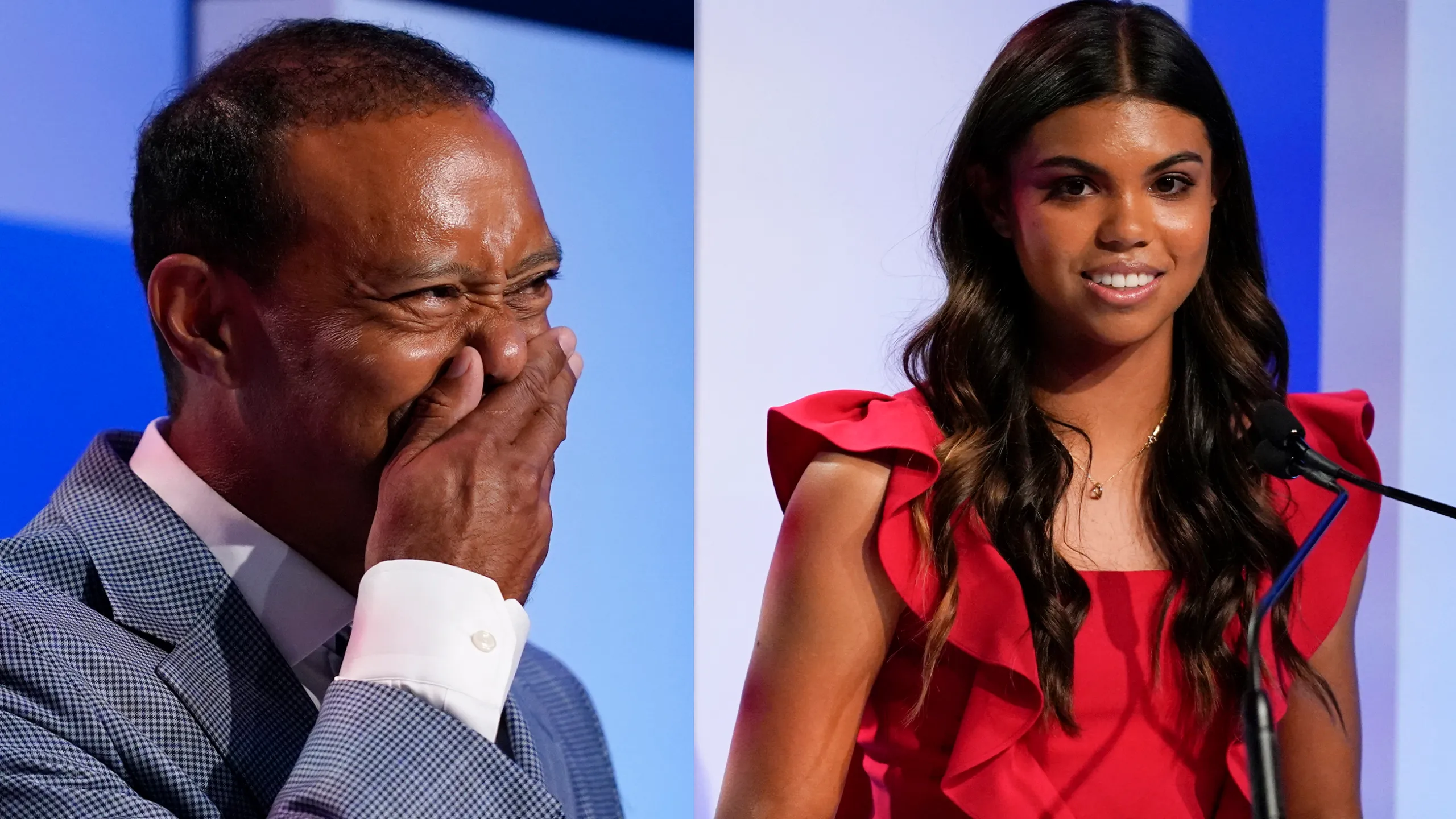 Tiger Woods Sam Alexis Woods